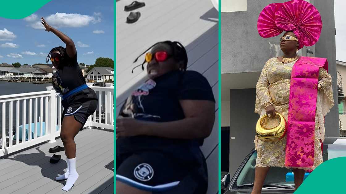 Teni shares a video of her outside the country. Teni shares a video of her outside the country.