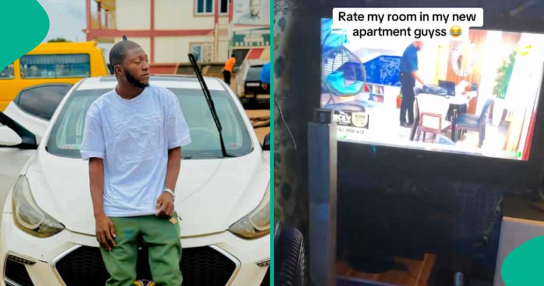 Interior of man's ghetto apartment sends many people into a frenzy Interior of man's ghetto apartment sends many people into a frenzy