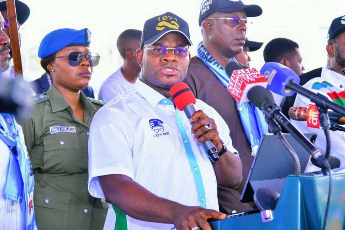 Gwamnan jihar Kogi, Yahaya Bello. Gwamnan jihar Kogi, Yahaya Bello.