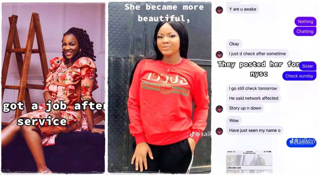 Photos of a lady who died after getting a job. Photos of a lady who died after getting a job.