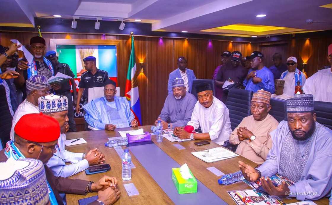 Abbas da Kalu sun gana da Adamu Abdullahi Abbas da Kalu sun gana da Adamu Abdullahi