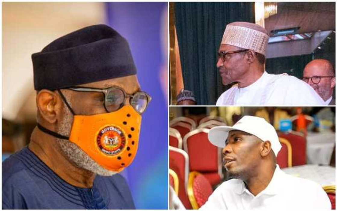 Akeredolu, Buhari and Tompolo