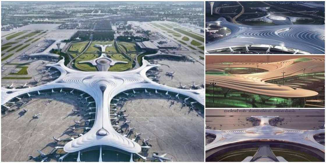 Stunning Photos of the New N6.4 trn China Airport that Has 5G Wifi, 4 Runways and Other Cool Features Wow Many Stunning Photos of the New N6.4 trn China Airport that Has 5G Wifi, 4 Runways and Other Cool Features Wow Many