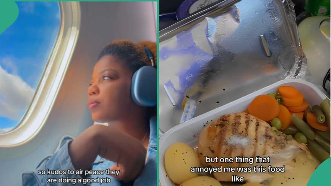 Lady shares video as she opens up after flying with Air Peace from London to Lagos Lady shares video as she opens up after flying with Air Peace from London to Lagos