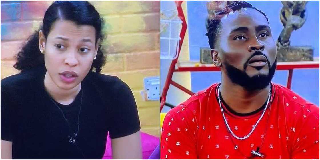 BBNaija: Nini and Pere