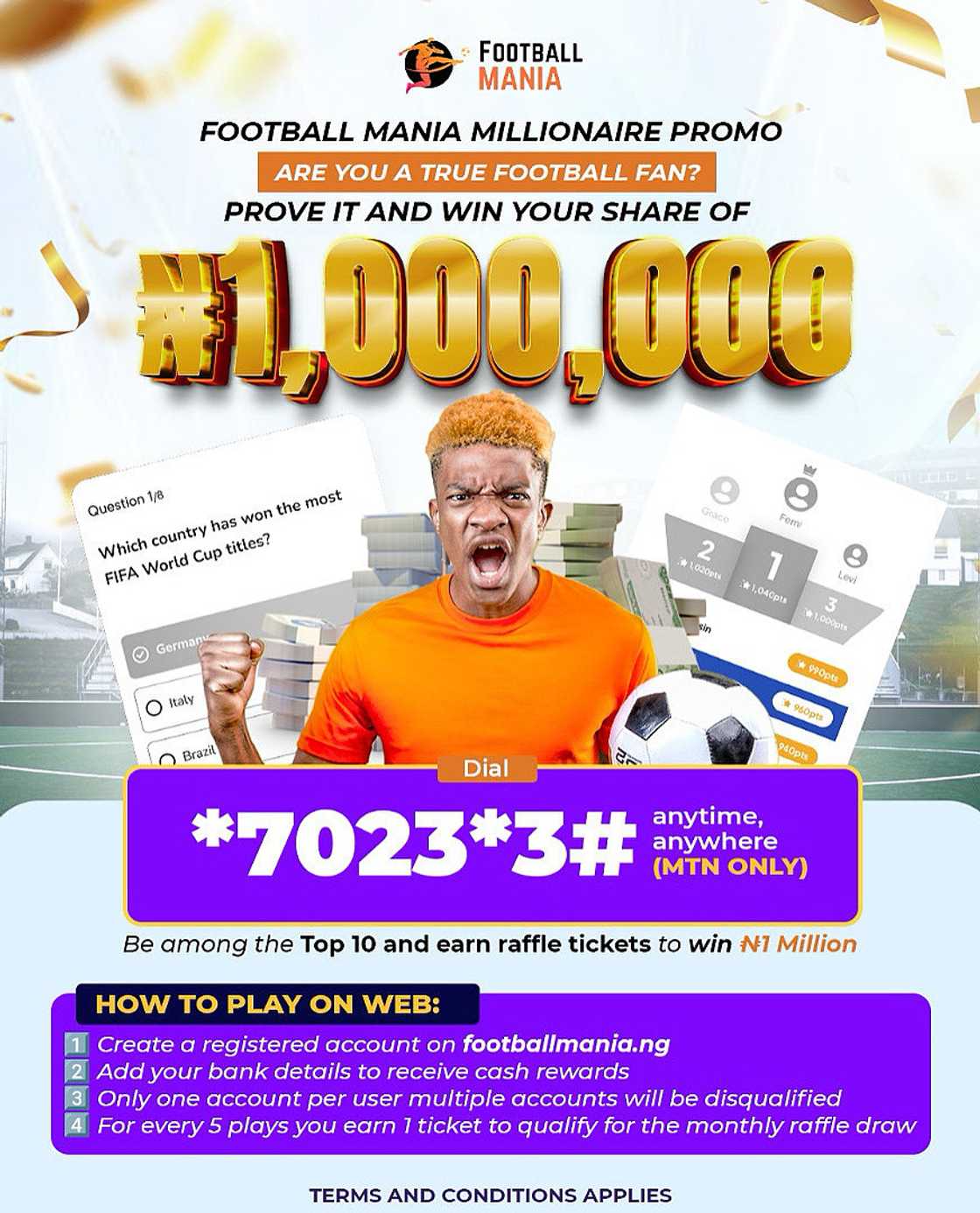 Markov Games’ millionaire promo is here to reward you for answering simple questions.