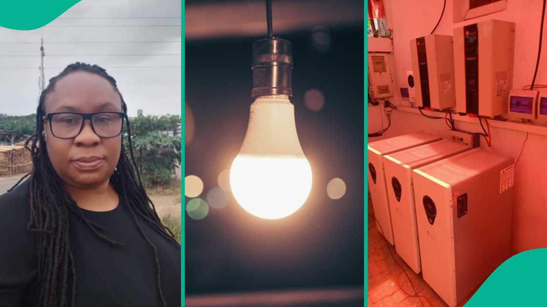Nigerian lady starts generating her own electricity. Nigerian lady starts generating her own electricity.