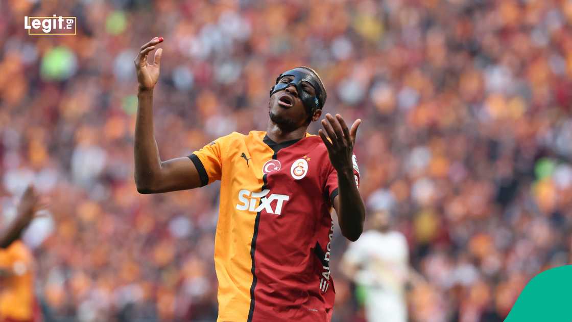 Victor Osimhen, Galatasaray, Kayserispor, Rams Park Stadium, Turkey.
