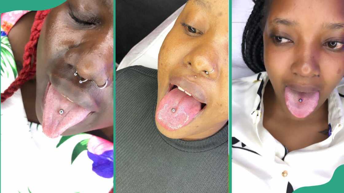 Tongue piercings Tongue piercings