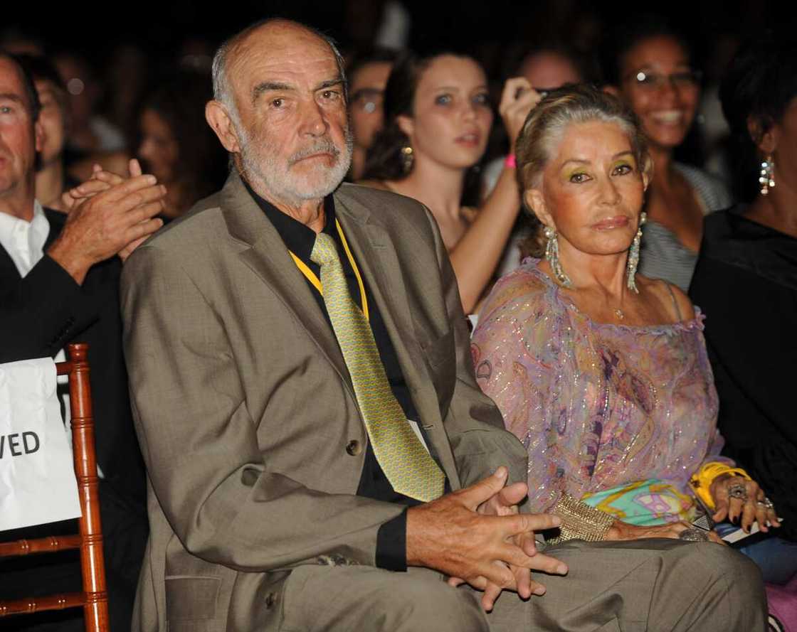 Sean Connery's wife