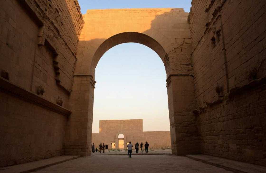 The ancient city of Hatra was an important religious and trading centre under the Parthian empire The ancient city of Hatra was an important religious and trading centre under the Parthian empire