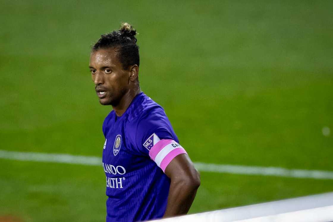 Nani breaks down in tears after being sent off for Orlando City against Columbus Crew