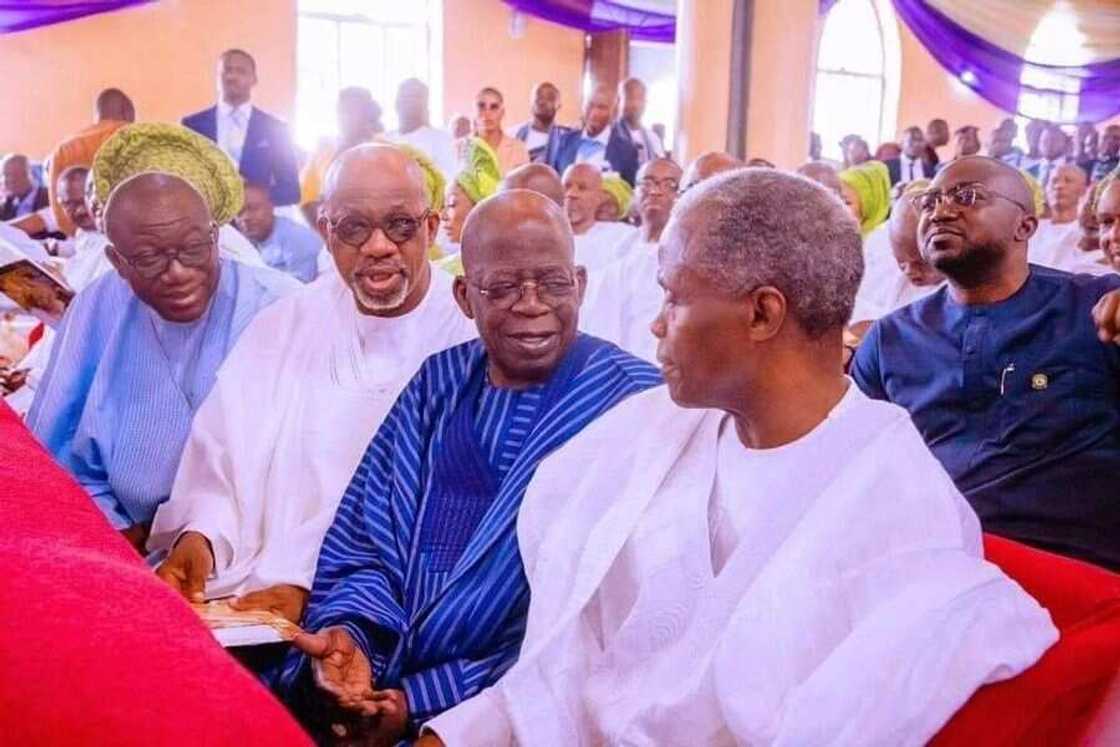 Osinbajo, Tinubu