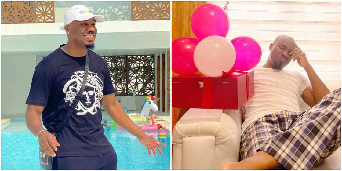 Valentine: Socialite Pretty Mike frowns at anonymous admirer sending gifts to his house Valentine: Socialite Pretty Mike frowns at anonymous admirer sending gifts to his house