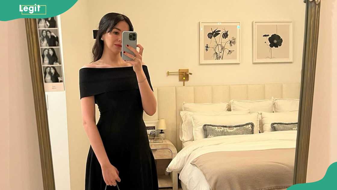 Romy David in her bedroom