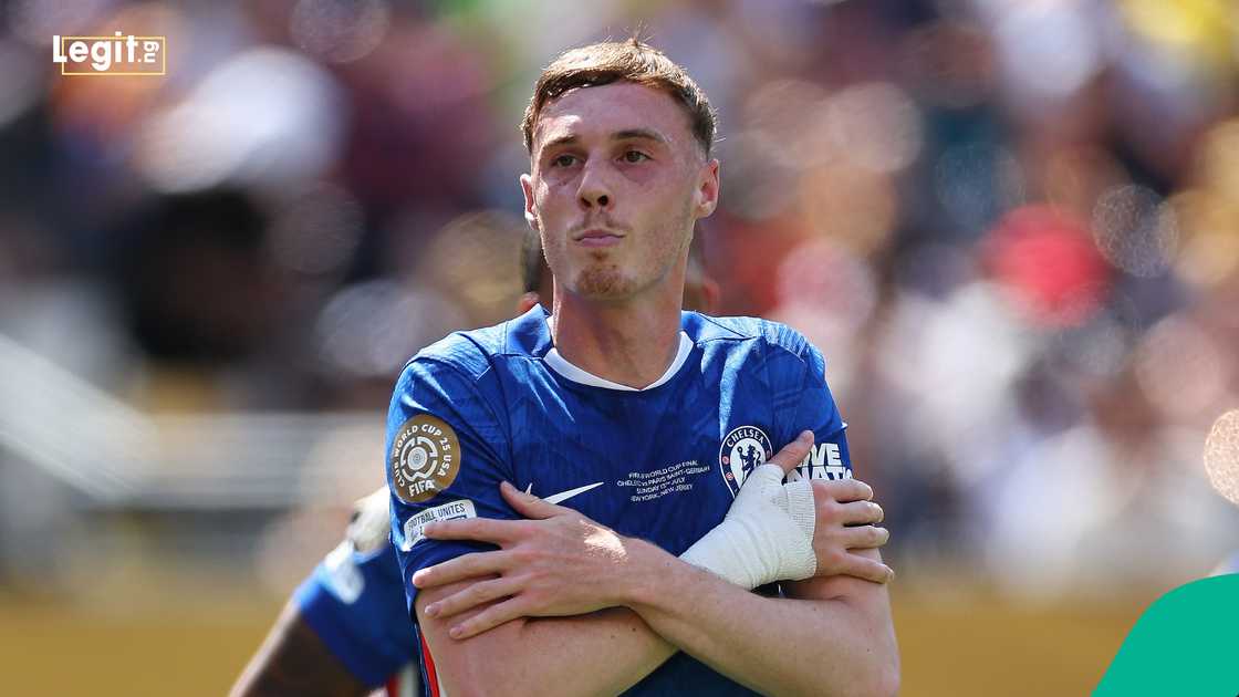 Cole Palmer, Chelsea, PSG, MetLife Stadium, United States. Cole Palmer, Chelsea, PSG, MetLife Stadium, United States.