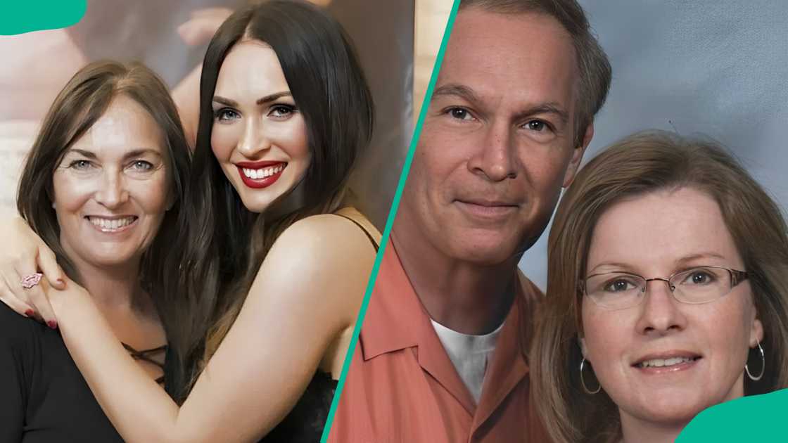 Megan Fox and her parents