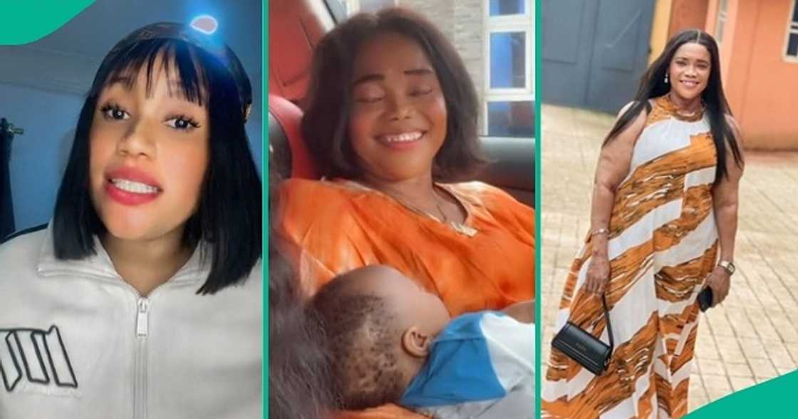 Woman performs 'omugwo' for two daughters who delivered same time Woman performs 'omugwo' for two daughters who delivered same time