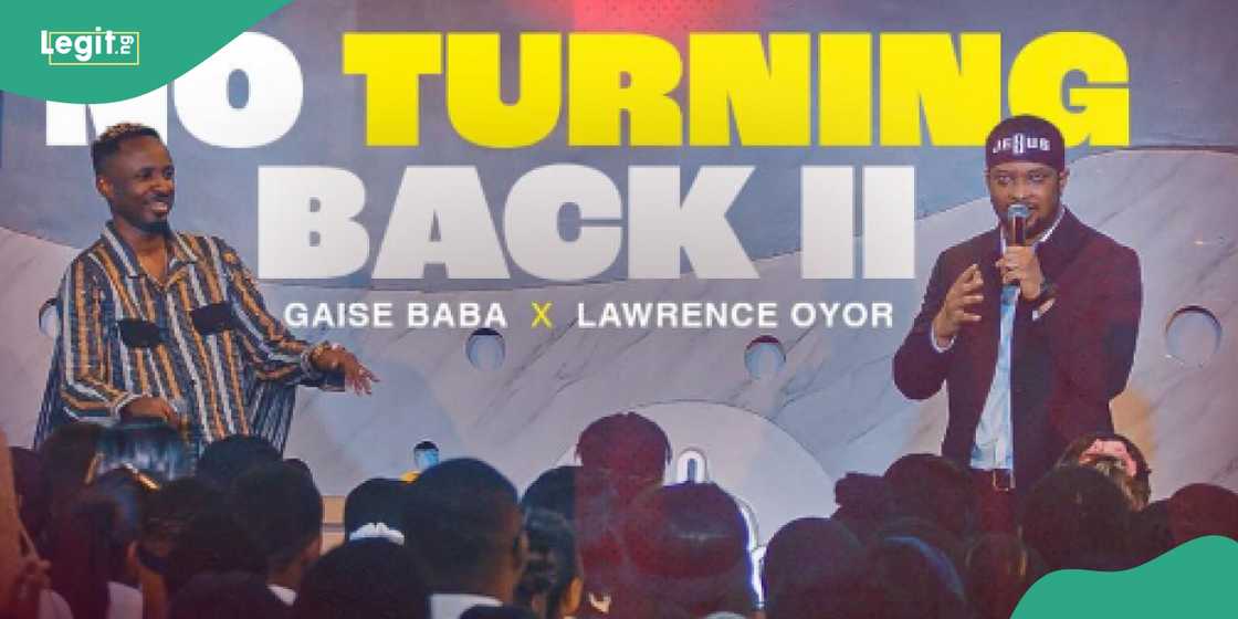 Gaise Baba's No Turning Back trends in Nigeria Gaise Baba's No Turning Back trends in Nigeria