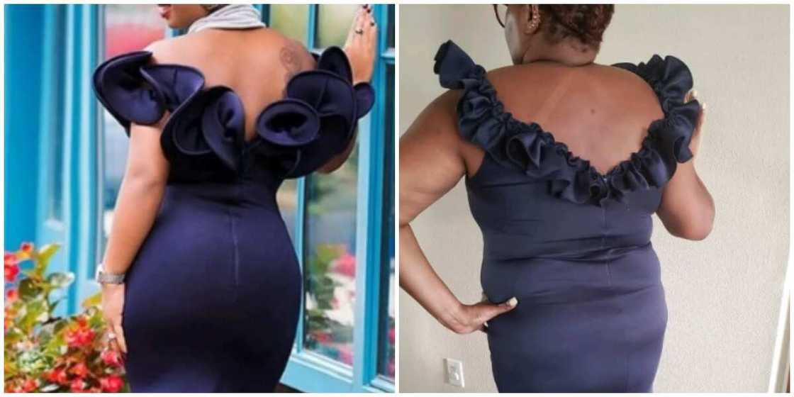 Photos of what was ordered and what was delivered. Photos of what was ordered and what was delivered.