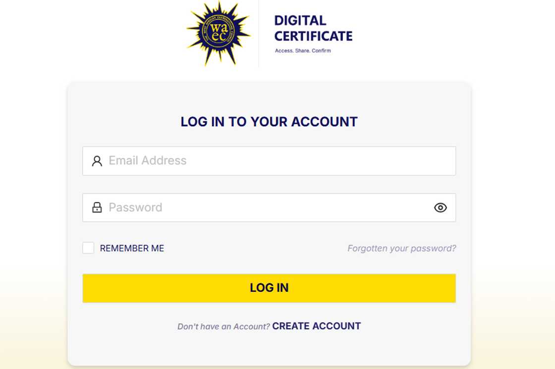 WAEC Digital Certificate