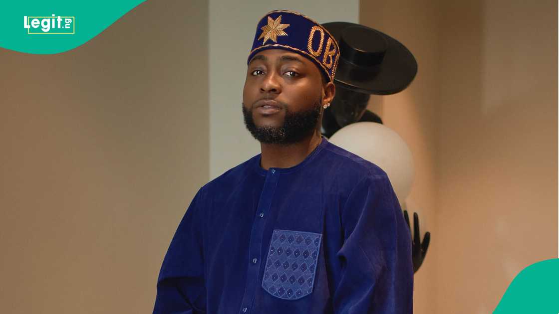 Davido's body language after Wizkid question goes viral Davido's body language after Wizkid question goes viral