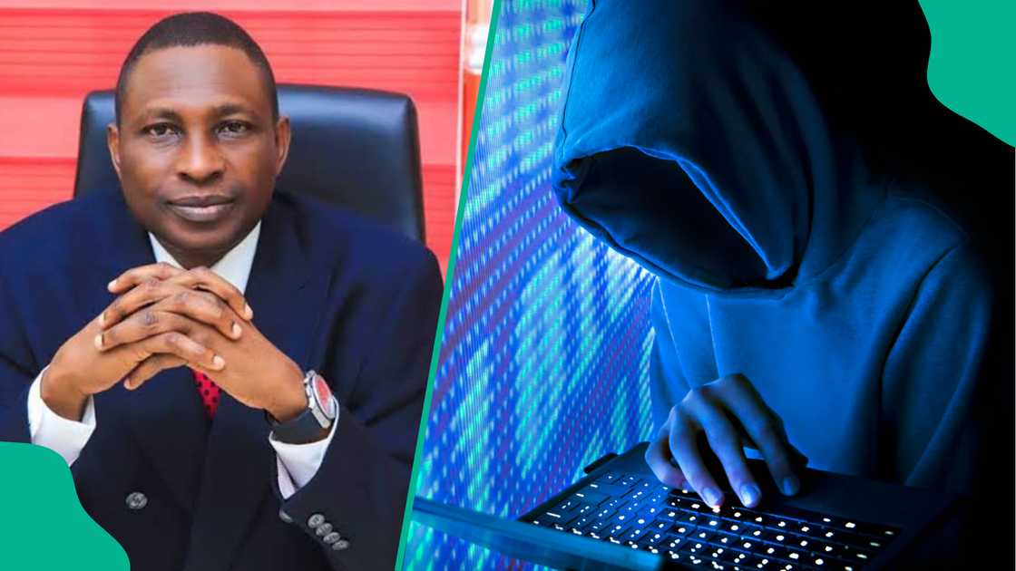 Shugaban EFCC ya yi magana kan magance matsalar aikata laifuffuka a yanar gizo Shugaban EFCC ya yi magana kan magance matsalar aikata laifuffuka a yanar gizo