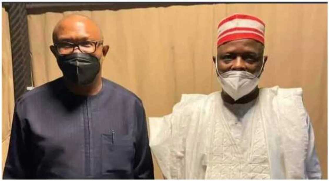 Peter Obi and Kwankwaso Peter Obi and Kwankwaso