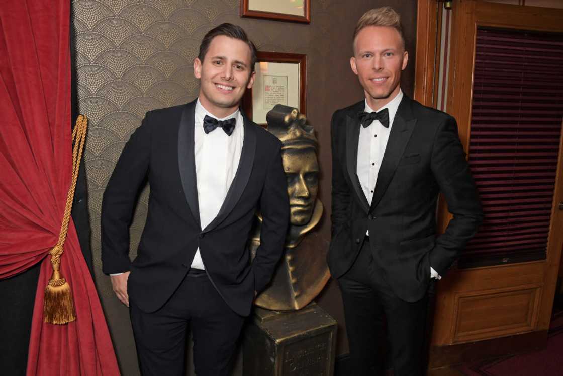 Benj Pasek and Justin Paul at The Royal Albert Hall