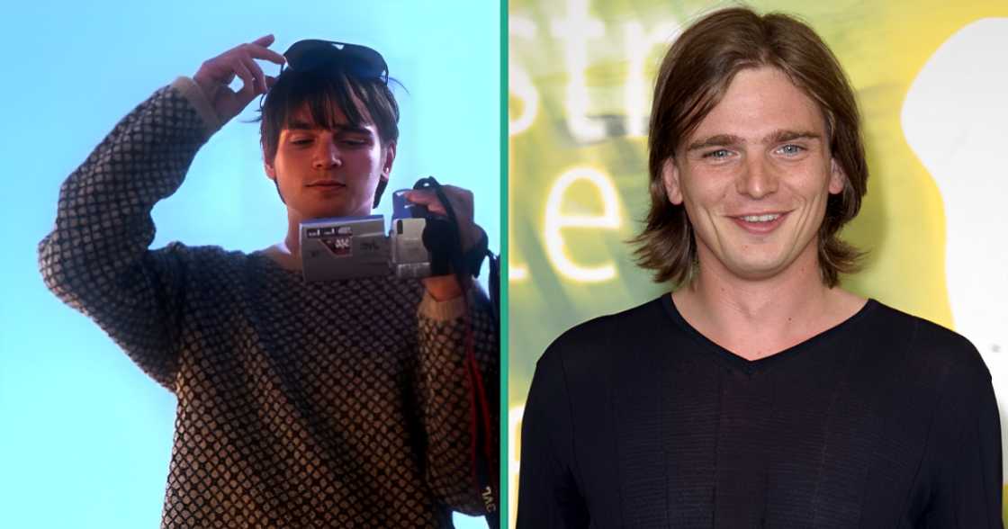 Kris Park acting on the set of Drive Me Crazy (L). The actor poses on the red carpet of the 2001 Venice Rain Photo Call at Casino Palace in Venice Lido, Italy (R). Kris Park acting on the set of Drive Me Crazy (L). The actor poses on the red carpet of the 2001 Venice Rain Photo Call at Casino Palace in Venice Lido, Italy (R).