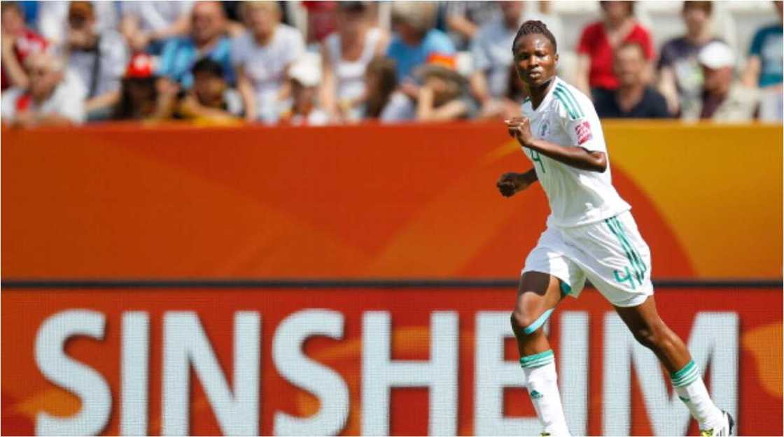 Former Super Falcons Captain Loses Husband Barely Five Years After Marriage Ceremony Former Super Falcons Captain Loses Husband Barely Five Years After Marriage Ceremony