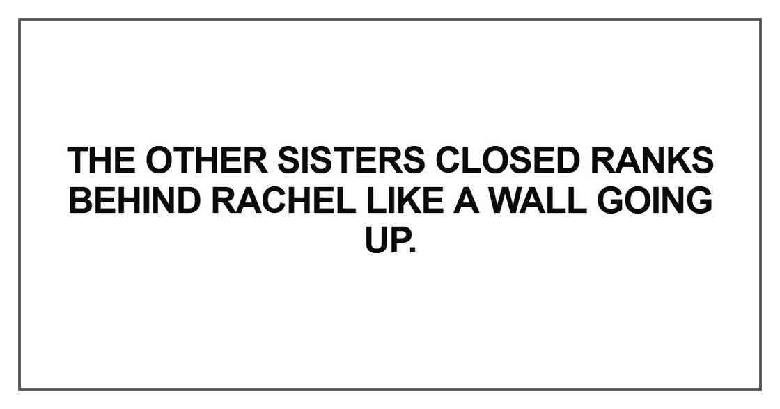 The other sisters closed The other sisters closed