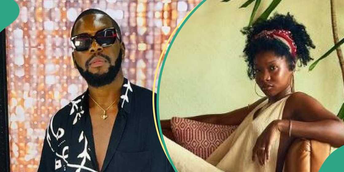 Content creator Charles and BBNaija Ilebaye Content creator Charles and BBNaija Ilebaye