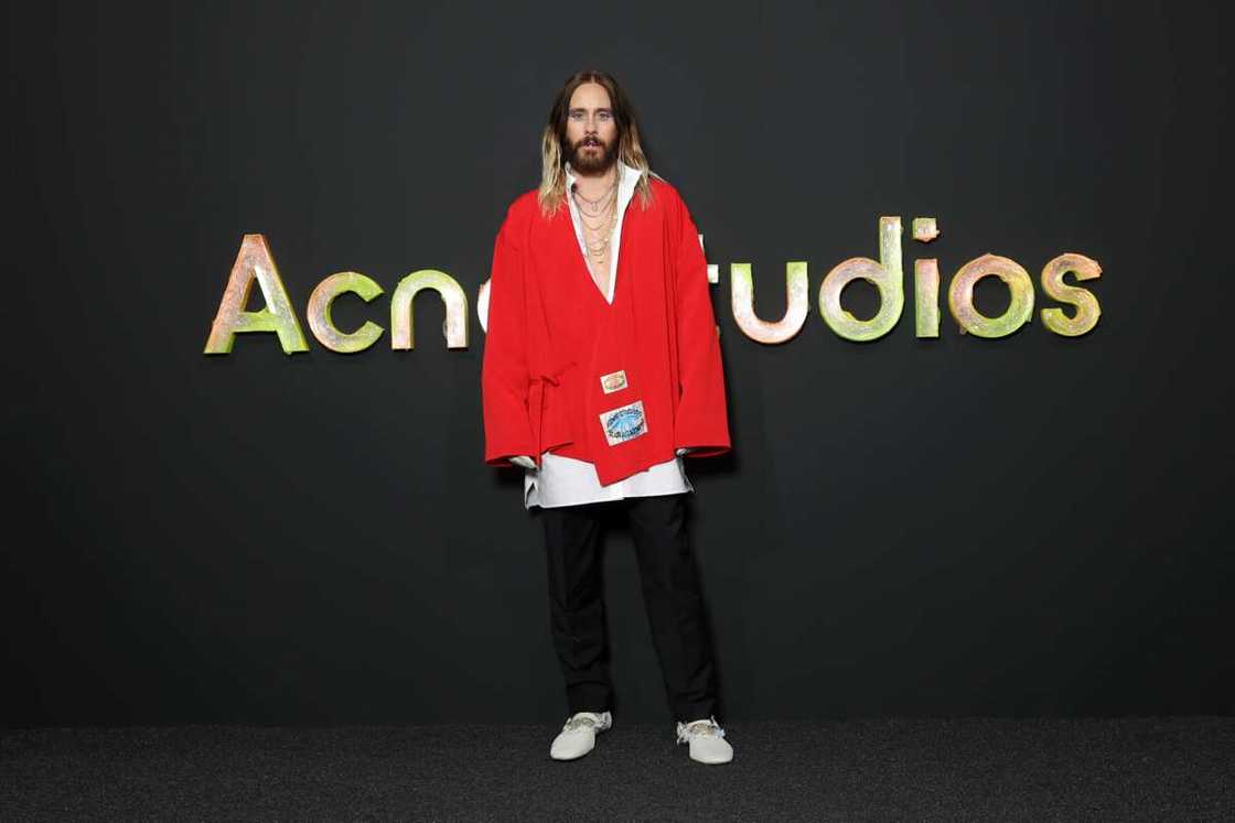 Jared Leto attends the Acne Studios Womenswear Fall Winter 2023-2024 show. Jared Leto attends the Acne Studios Womenswear Fall Winter 2023-2024 show.
