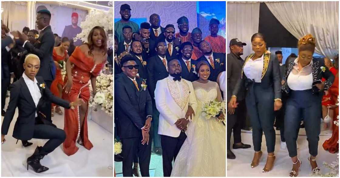 Nigerian skit makers storm Sir Balo's wedding