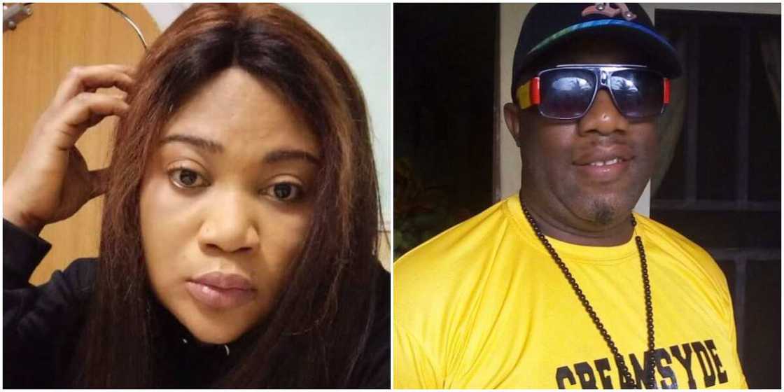 Actress Esther Sky and Ernest Asuzu Actress Esther Sky and Ernest Asuzu