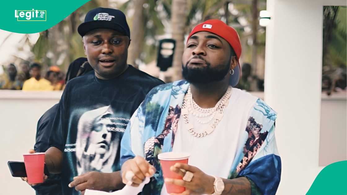 Israel DMW and Davido in Paris Israel DMW and Davido in Paris