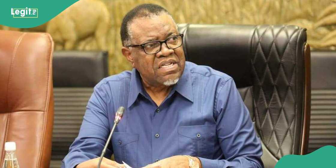 Hage Geingob/Namibian President/Namibia/Africa