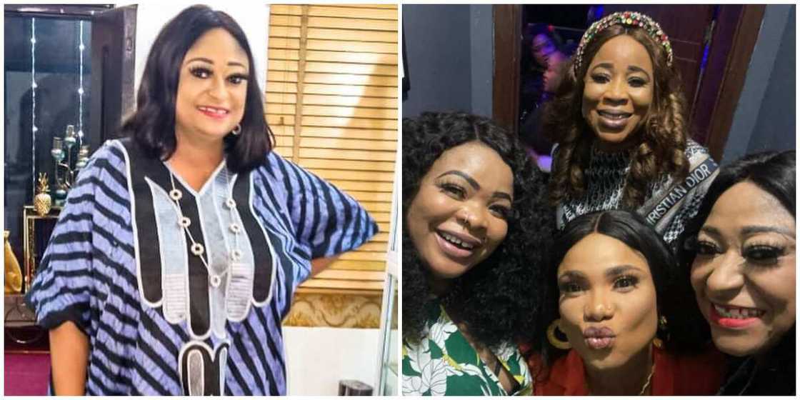 Ronke Oshodi-Oke shares photos, videos from birthday party. Ronke Oshodi-Oke shares photos, videos from birthday party.