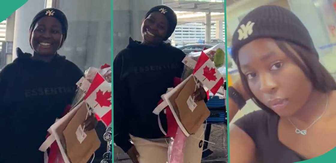Nigerian lady moves to Canada. Nigerian lady moves to Canada.
