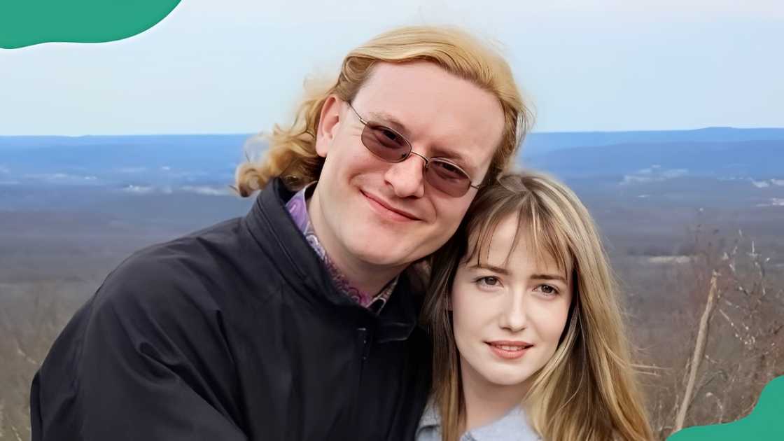 James and Shelley from Love on the Spectrum. James and Shelley from Love on the Spectrum.