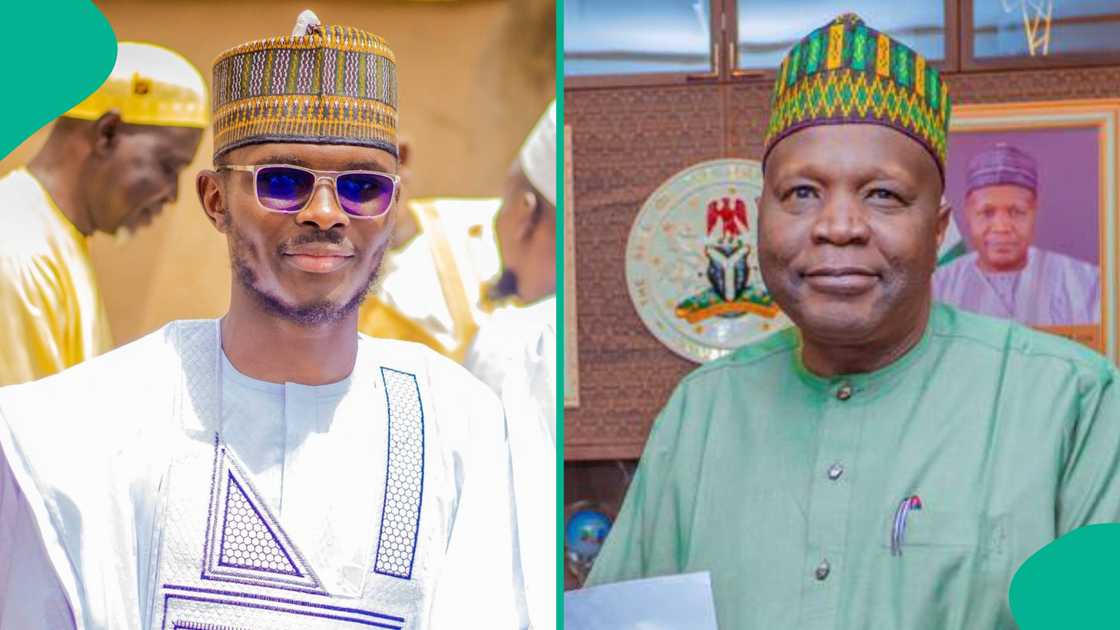 Usama Ahmad Musa da Gwamna Inuwa Yahaya