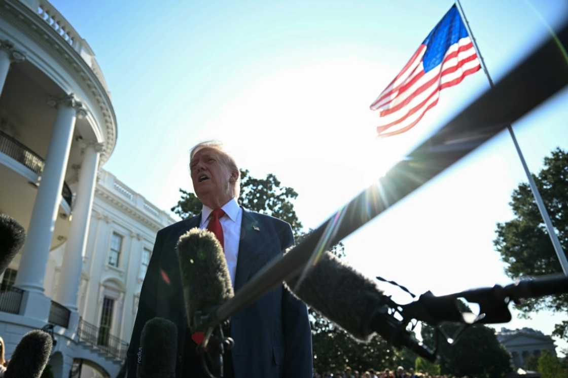 US President Donald Trump says the chances of a trade deal with the European Union are 50/50 US President Donald Trump says the chances of a trade deal with the European Union are 50/50