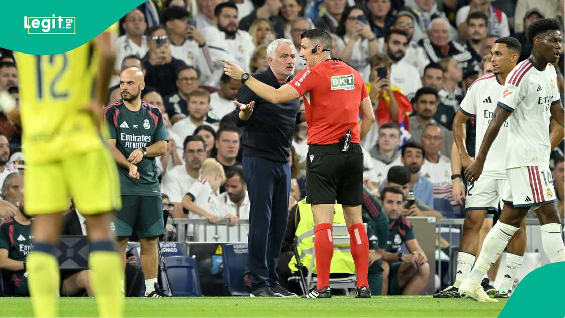 Jose Mourinho, Real Madrid, Villarreal, La Liga, Spain.