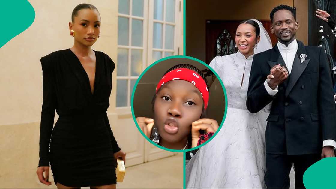 Temi Otedola criticised for dropping billionaire father's surname for husband's name, Ajibade. Temi Otedola criticised for dropping billionaire father's surname for husband's name, Ajibade.