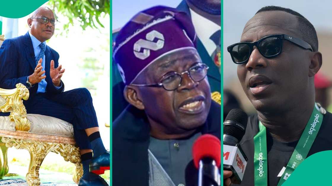 Nyesom Wike has tackled Omoyele Sowore for calling President Bola Tinubu a criminal.