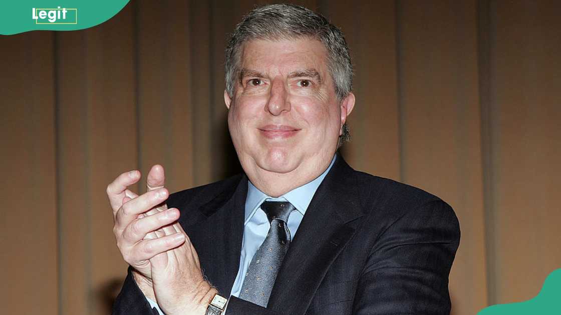 Composer Marvin Hamlisch at the Linwood Dunn Theater in Los Angeles, California Composer Marvin Hamlisch at the Linwood Dunn Theater in Los Angeles, California