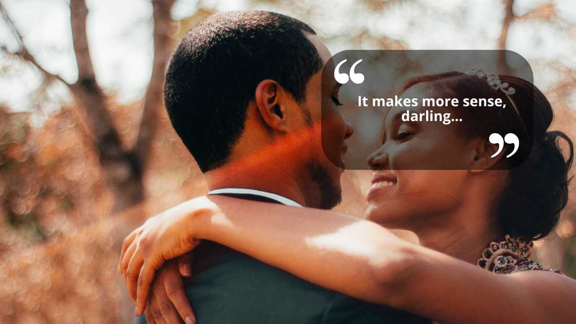 A couple talking A couple talking