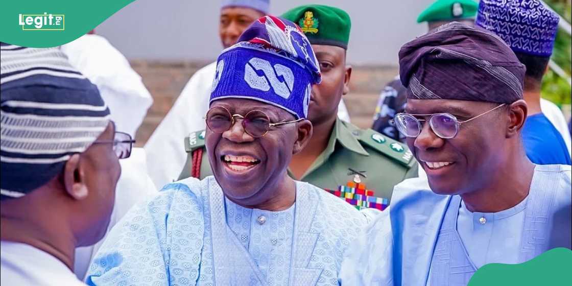 President Bola Tinubu meets with Sanwo-Olu, other APC governors ahead of party's NEC meeting on Thursday, July 24. President Bola Tinubu meets with Sanwo-Olu, other APC governors ahead of party's NEC meeting on Thursday, July 24.