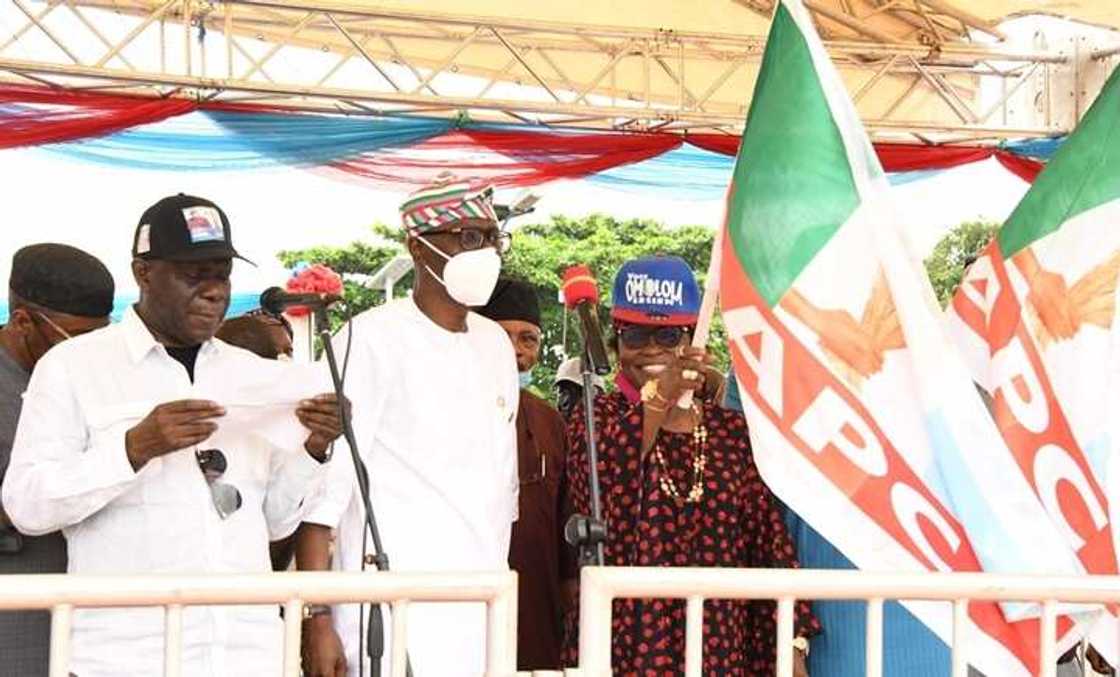 We want total victory, Sanwo-Olu sends message to candidates